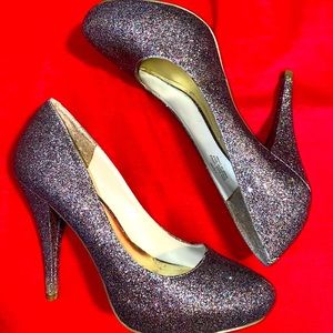 steve madden glitter heels
